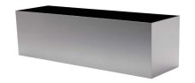 Rectangular Planters, color molded,  Modular - Watertight Plastic