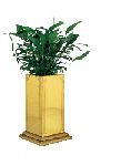 Pedestal tubular planter