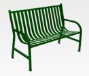AL-MKE Kenton Metal Bench