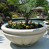 Roman Bowl Planter - Composite