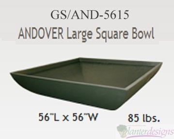 Adover Large Square Bowl