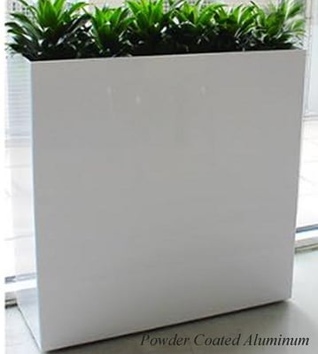 Aluminum Divider - Planter Wall