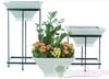 Fiberglass Terrace Bowl Planters