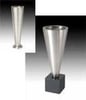 Zeki Pedestal Planter - Cone style vase