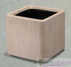 Fiberglass Radius Corner Square Planters