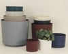 Pedestal Base Interior Landscape Containers-plastic