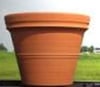 Poly Resin Riverside Planters Riverside Rolled Rim PolyResin Planters (RR)