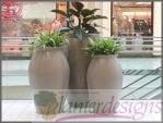 Grande Series, large fiberglass vases