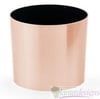 Brushed or Polished Metalized Chrome or Brass finish (ILM) Interior Landscape Containers