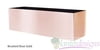 Rectangular Planters, color molded, Modular - Watertight Plastic