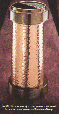 EURO-Solid Hammered Copper-Custm